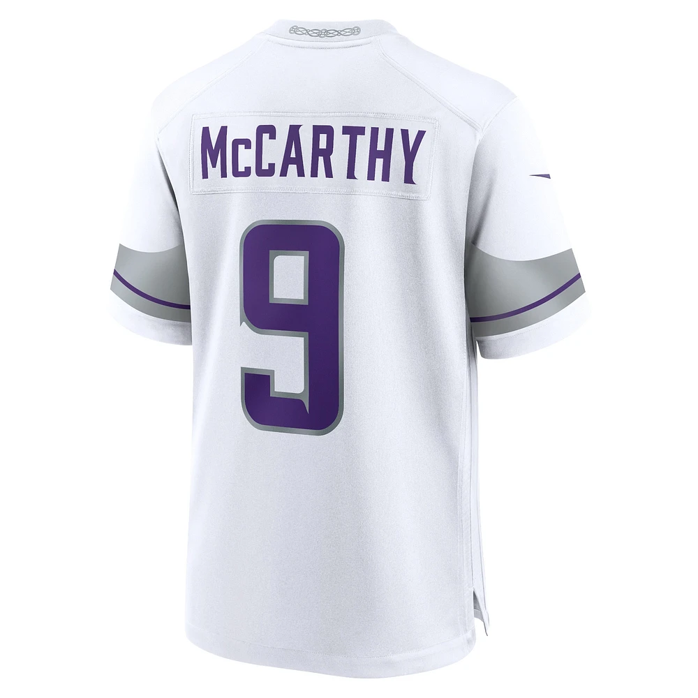 Youth Nike J.J. McCarthy Minnesota Vikings Alternate Game Jersey
