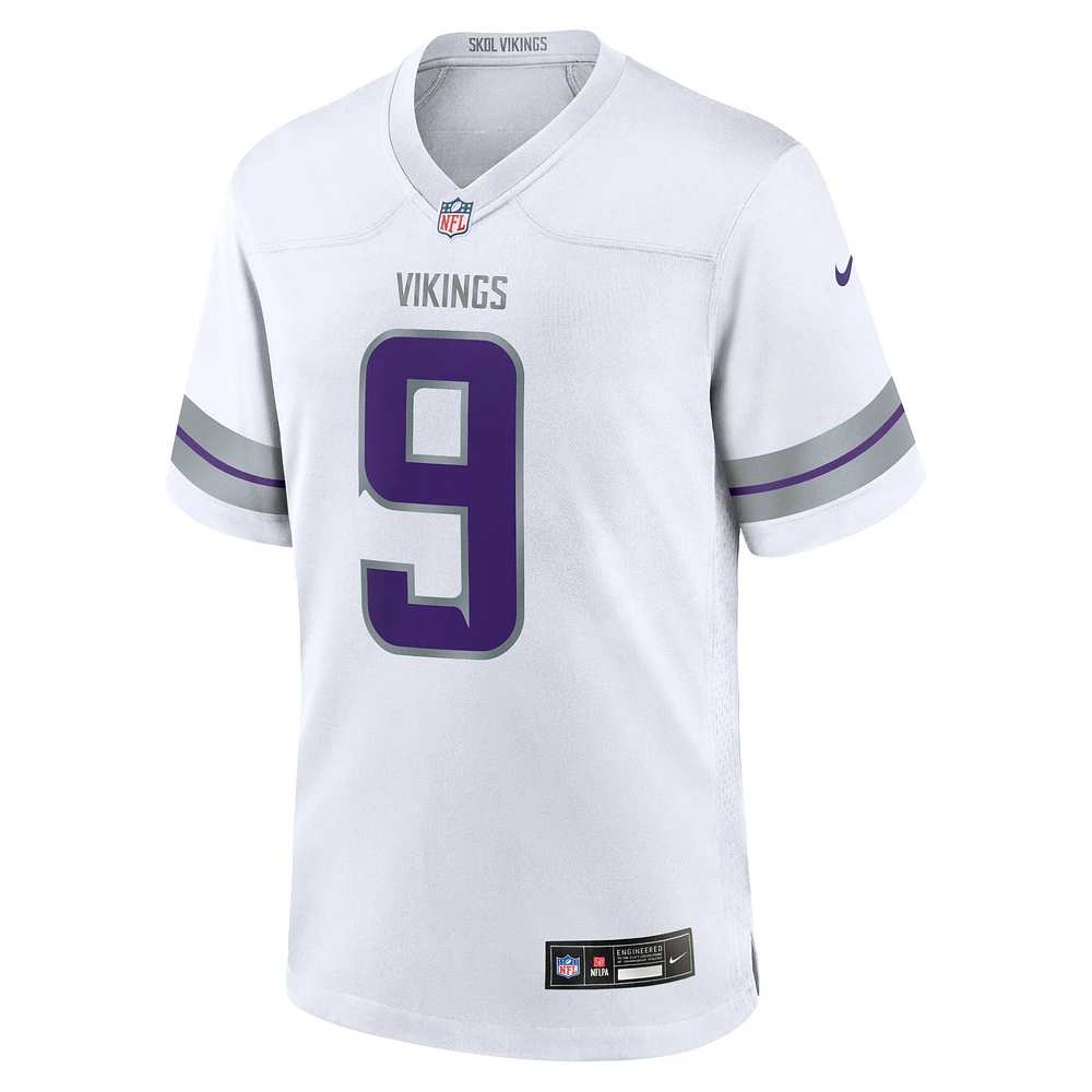 Youth Nike J.J. McCarthy White Minnesota Vikings Alternate Game Player Jersey