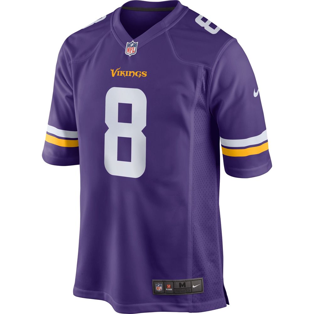 Youth Nike Kirk Cousins Purple Minnesota Vikings Game Jersey