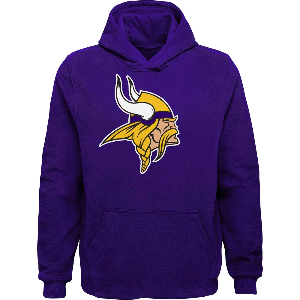 Youth Minnesota Vikings Team Logo Pullover Hoodie