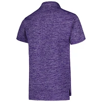 Youth Wes & Willy Purple Minnesota Vikings Cloudy Yarn Polo