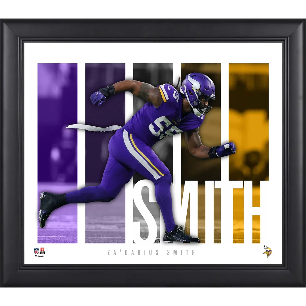 Justin Jefferson Minnesota Vikings Fanatics Authentic Framed 15 x