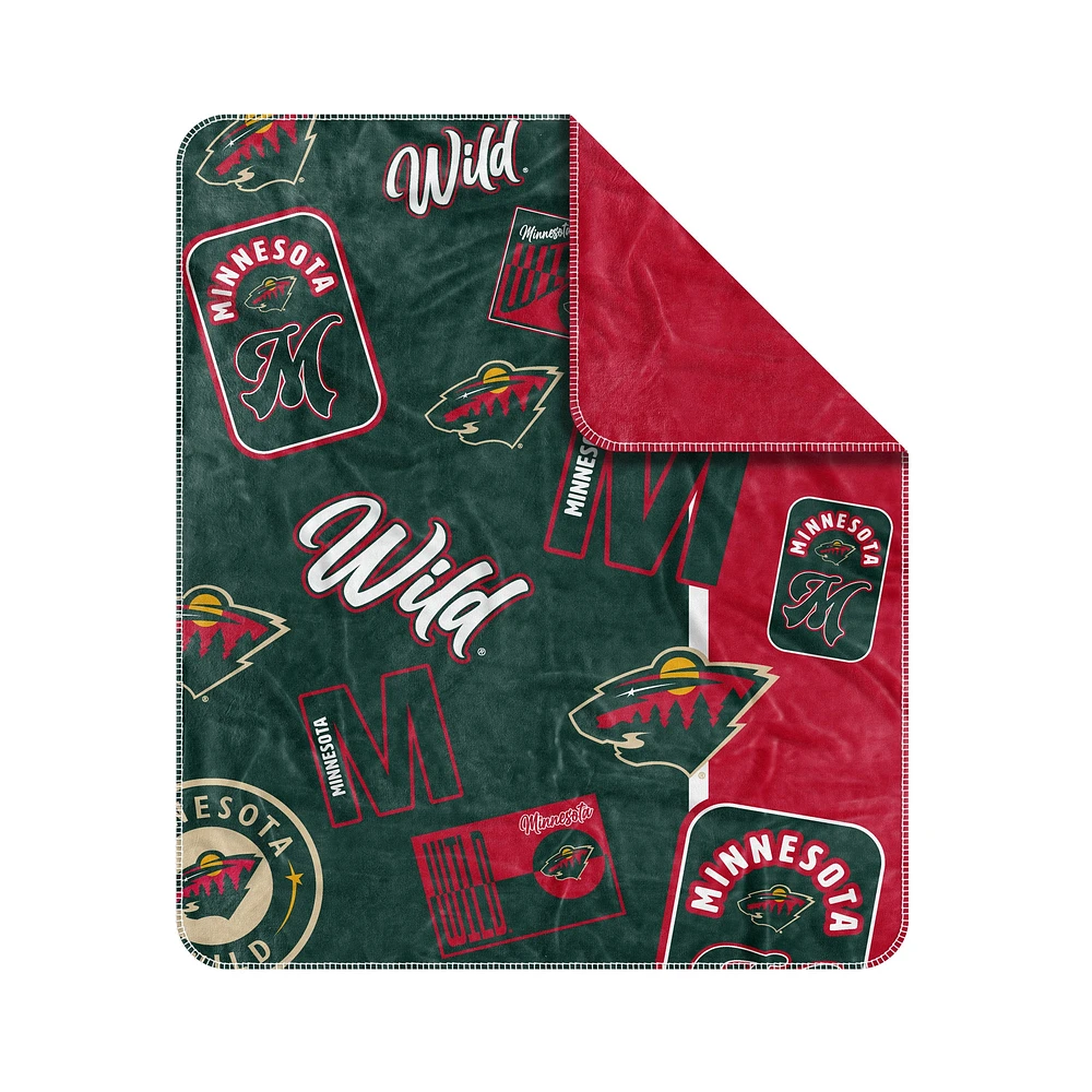 Couverture tissée Dream Weave Minnesota Wild 50" x 60"