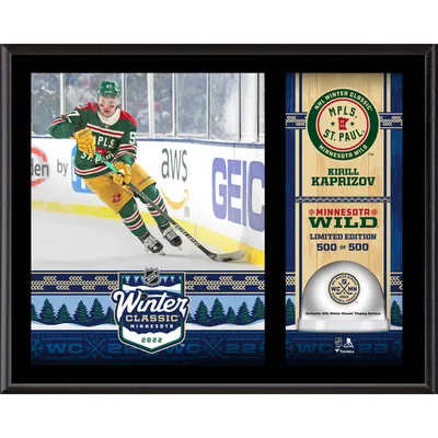 Fanatics Authentic Jonathan Toews Chicago Blackhawks 12 x 15 2017 Winter Classic Sublimated Plaque with Game-Used Ice - Limited Edition of 99