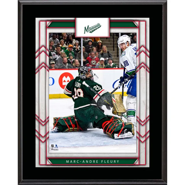 Marc-Andre Fleury Minnesota Wild Autographed Green Adidas