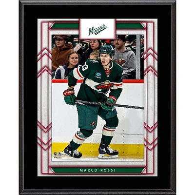 Marco Rossi Minnesota Wild 10.5" x 13" Sublimated Player Plaque