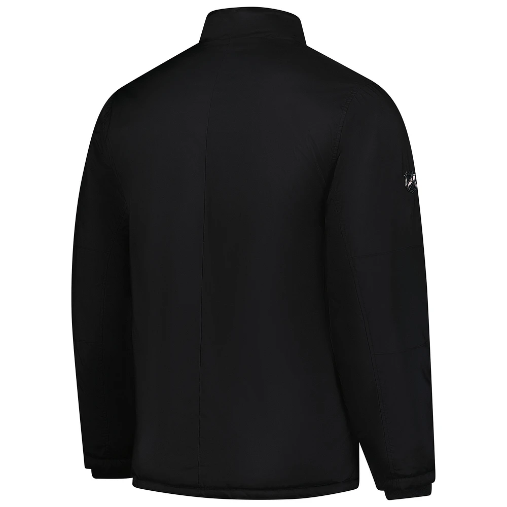 Men's Fanatics  Black Minnesota Wild Insulated Full-Zip Jacket