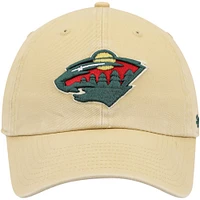 Men's '47 Gold Minnesota Wild Clean Up Adjustable Hat