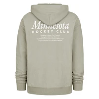 Men's '47  Gray Minnesota Wild Foundation Pullover Hoodie