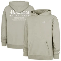 Men's '47  Gray Minnesota Wild Foundation Pullover Hoodie