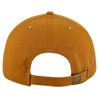 Casquette ajustable en sergé délavé American Needle Tan Minnesota Wild Hepcat pour homme