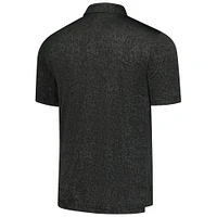 Men's Fanatics  Black Minnesota Wild Authentic Pro Jacquard Polo
