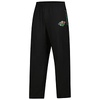 Men's Fanatics Black Minnesota Wild Authentic Pro Rink Pants
