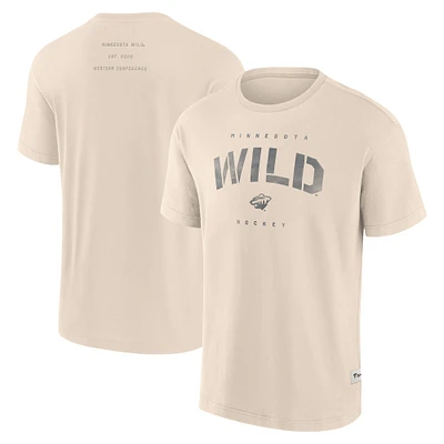 T-shirt Future Ground crème Minnesota Wild Elements pour homme Fanatics