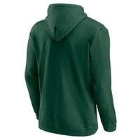 Sweat à capuche en molleton vert Fanatics pour homme, Wild du Minnesota, séries éliminatoires de la Coupe Stanley 2025