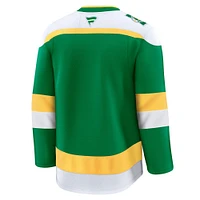 Men's Fanatics Green Minnesota Wild Alternate Premium Jersey