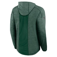 Sweat à capuche léger et authentique pour homme Fanatics Green Minnesota Wild Pro Rink