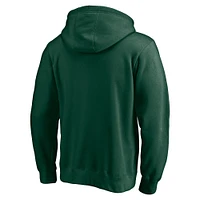 Sweat à capuche en polaire vert Minnesota Wild Block Party Elevate Play pour hommes Fanatics