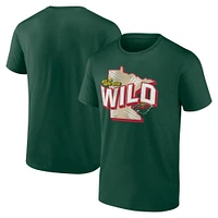 T-shirt local Fanatics vert Minnesota Wild pour hommes