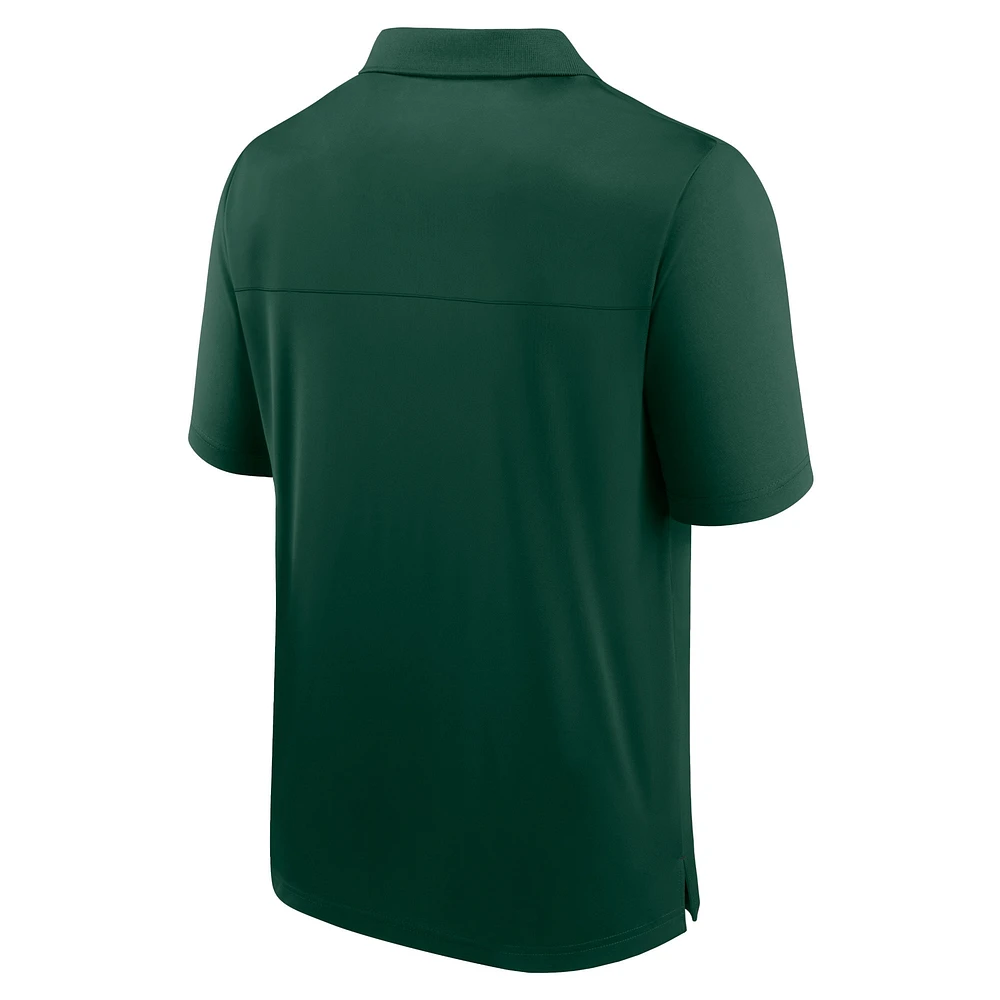 Men's Fanatics Green Minnesota Wild Polo