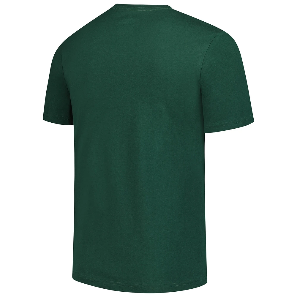 T-shirt vert fanatiques pour hommes Minnesota Wild