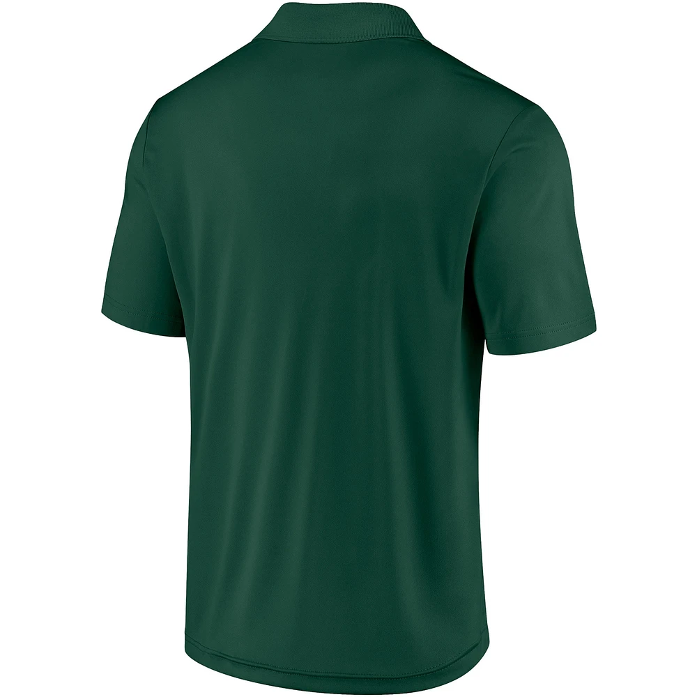 Polo vert Fanatics pour hommes Minnesota Wild Winning Streak