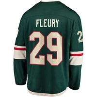 Men's Fanatics Marc-Andre Fleury Green Minnesota Wild Home Breakaway Player Jersey