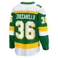 Men's Fanatics Mats Zuccarello Green Minnesota Wild Alternate Premier Breakaway Player Jersey