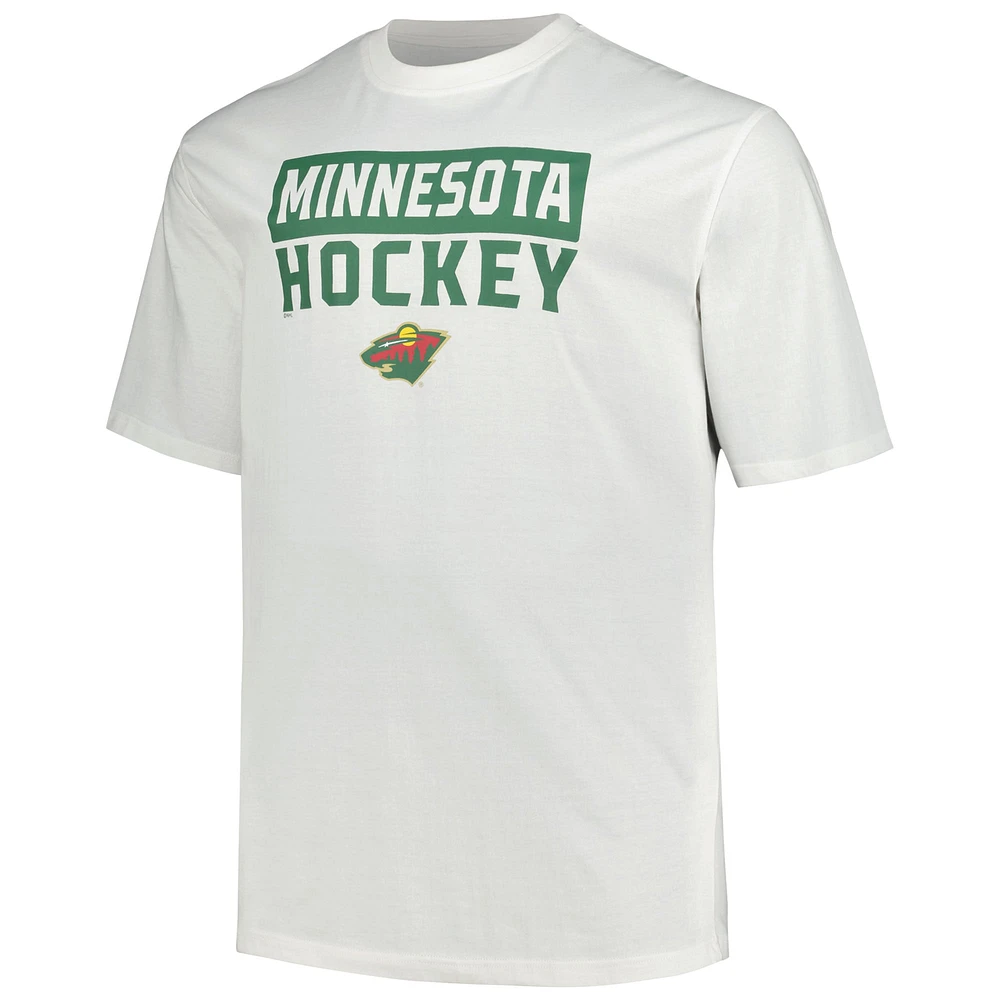 Men's Fanatics Minnesota Wild Big & Tall 2-Pack T-Shirt Set