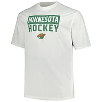 Ensemble de 2 t-shirts Fanatics Minnesota Wild Big & Tall pour hommes