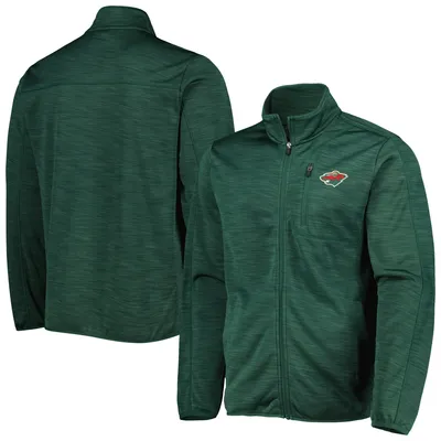 Minnesota Wild G-III Sports by Carl Banks Closer Transitional Full-Zip Jacket - Green