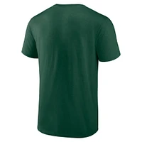 T-shirt coordonné vert Minnesota Wild pour homme