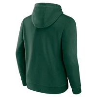Sweat à capuche vert avec logo principal du Minnesota Wild pour hommes