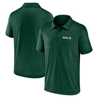 Men's Green Minnesota Wild Unstoppable Polo
