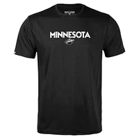 T-shirt capsule Richmond City noir Minnesota Wild pour homme Levelwear