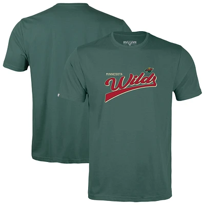 T-shirt rétro 2.0 Minnesota Wild Richmond pour homme de Levelwear, vert