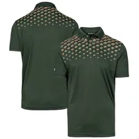 Polo pour homme Levelwear Hunter Green Minnesota Wild NHL x PGA Original