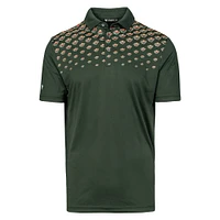 Polo pour homme Levelwear Hunter Green Minnesota Wild NHL x PGA Original