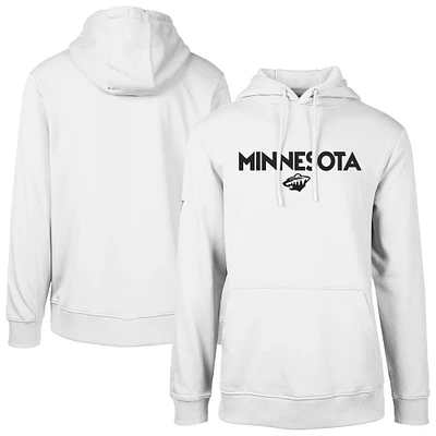 Sweat à capuche blanc Minnesota Wild Podium City Capsule pour homme de Levelwear