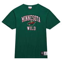 T-shirt flammé légendaire vert Minnesota Wild de Mitchell & Ness pour hommes