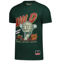 Men's Mitchell & Ness Green Minnesota Wild Local Food T-Shirt