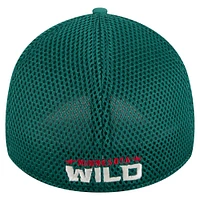 Casquette 39THIRTY Flex verte Minnesota Wild Active Subtle Camo pour homme de New Era