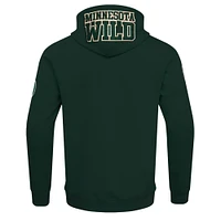 Men's Pro Standard Green Minnesota Wild Classic Chenille Full-Zip Hoodie Jacket