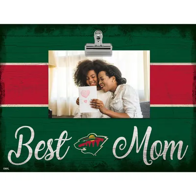 Minnesota Wild 10.5'' x 8'' Best Mom Clip Frame