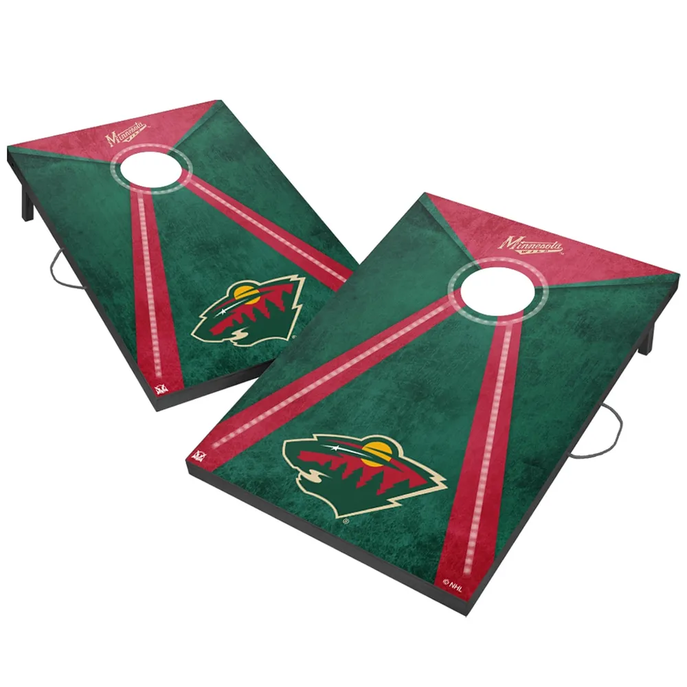 Lids Minnesota Wild 2' x 3' LED Cornhole Board Set