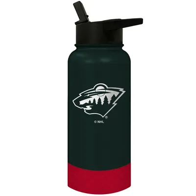 Minnesota Wild 32oz. Logo Thirst Hydration Water Bottle