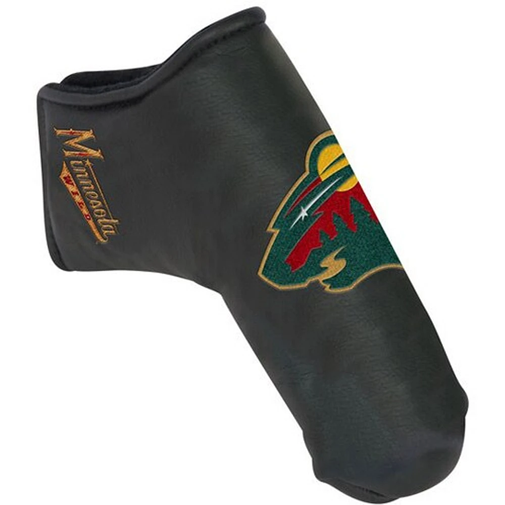 Couvre-lame de putter Minnesota Wild Black