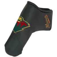 Couvre-lame de putter Minnesota Wild Black