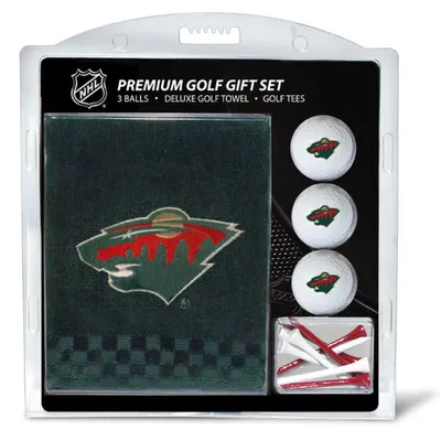 Minnesota Wild Embroidered Golf Gift Set