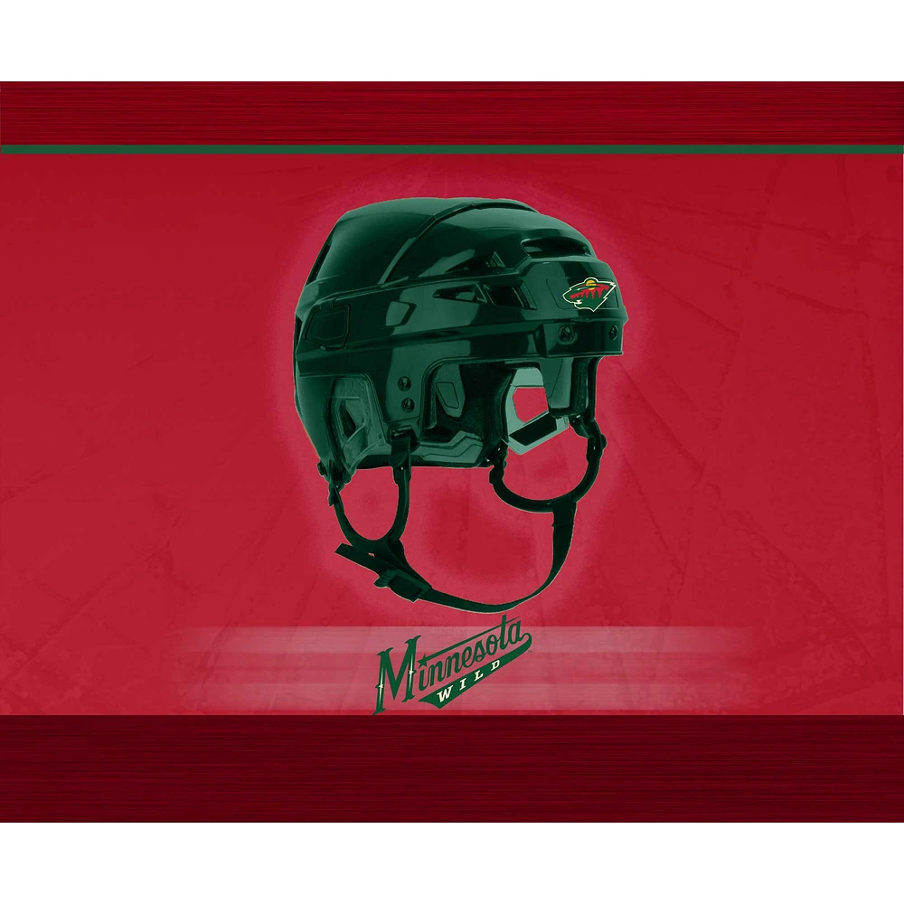 Minnesota Wild Helmet Mouse Pad